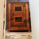 Armoire allemande baroque tardif 18e