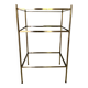 Table d’appoint laiton et verre