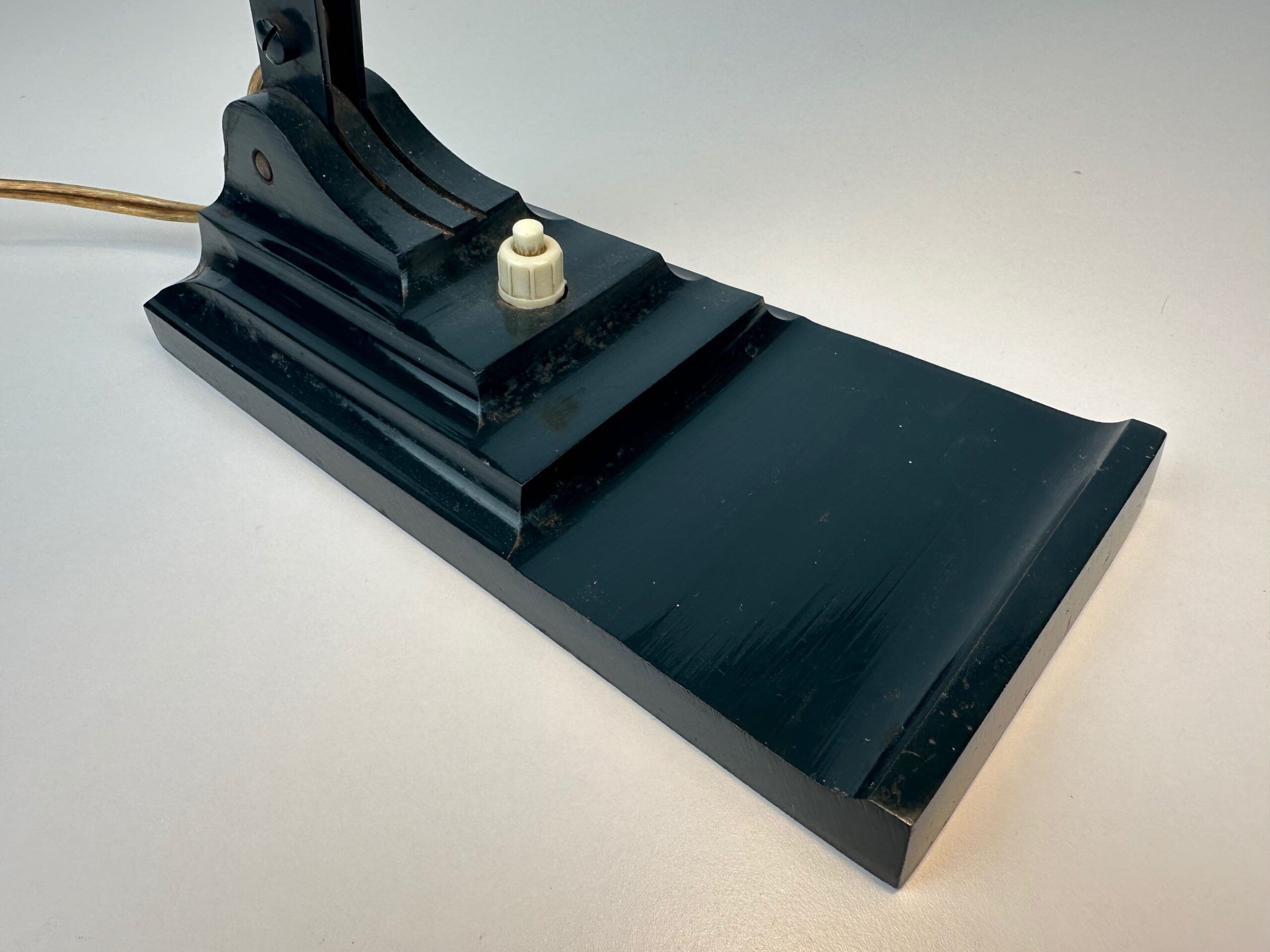 Original Erpé notary lamp – model 52 – Bakelite and cast iron