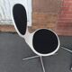 Vintage plywood swivel chairs by Elmar Flötotto - 1960