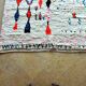 Moroccan Berber rug Azilal 282 x 182 cm New White/Orange