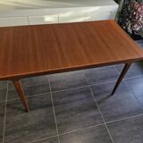 Scandinavian extendable teak table
