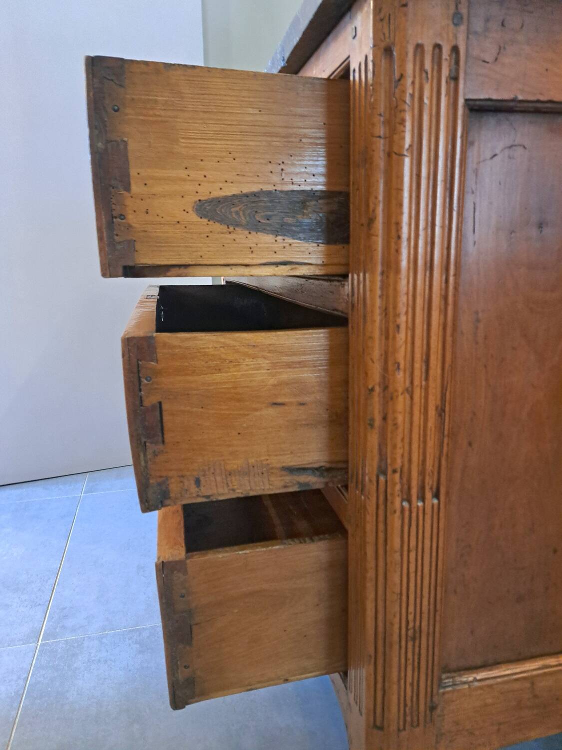 18th century chest of drawers, Transition period