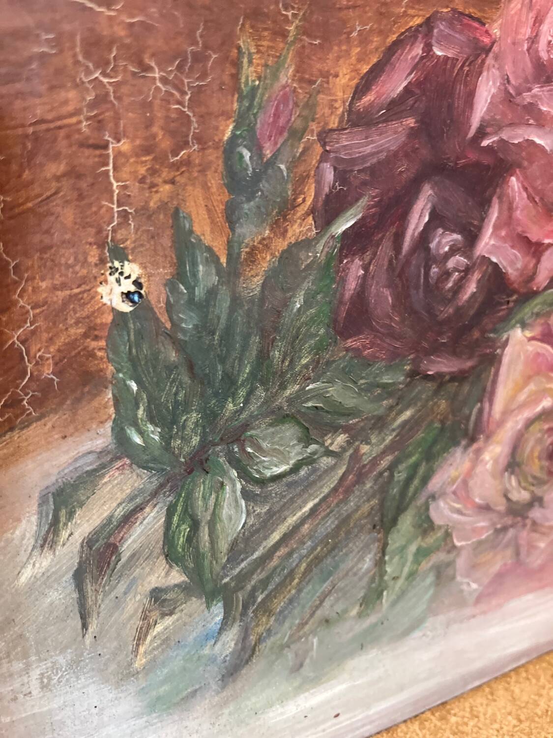 Painting signed still life 1964