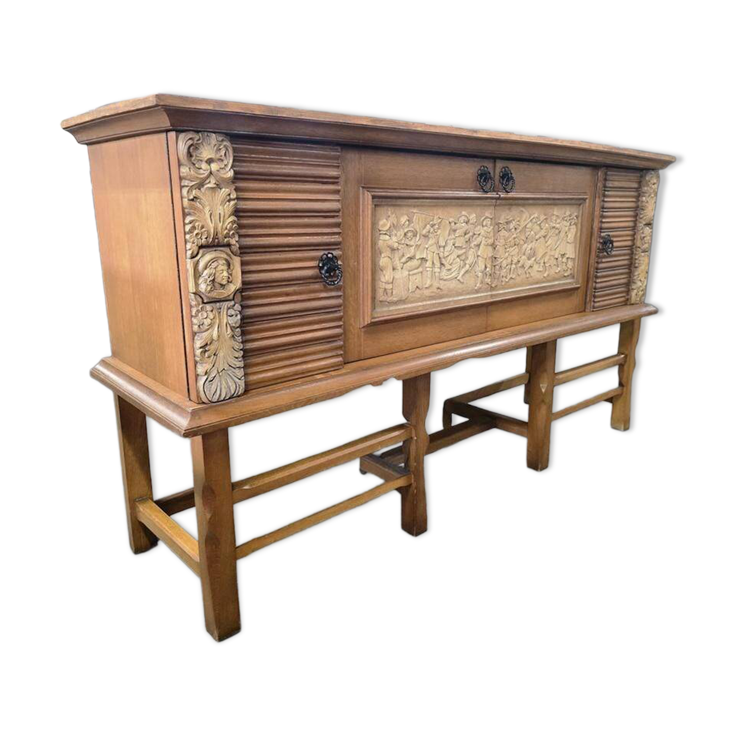 Buffet art déco vintage / commode 'Jacques Klein'