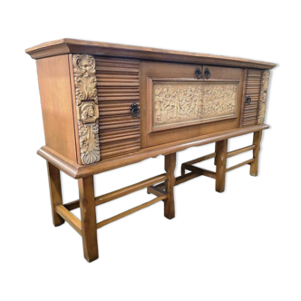 Art Deco vintage sideboard / 'Jacques Klein' chest of drawers