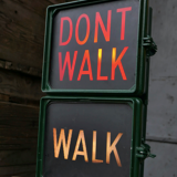 Feux don't walk américain