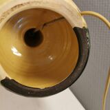 Lampe de table en céramique de Marianne May début des années 1970 Danemark