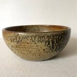 Pyrite stoneware salad bowl