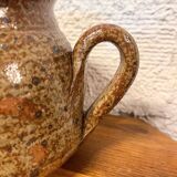 Stoneware pitcher
