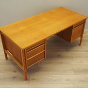 Ash desk, Norwegian design, 1970s, production: Norway