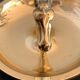 Horse-headed brass ashtray