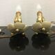 Paire de lampes de chevet 1950