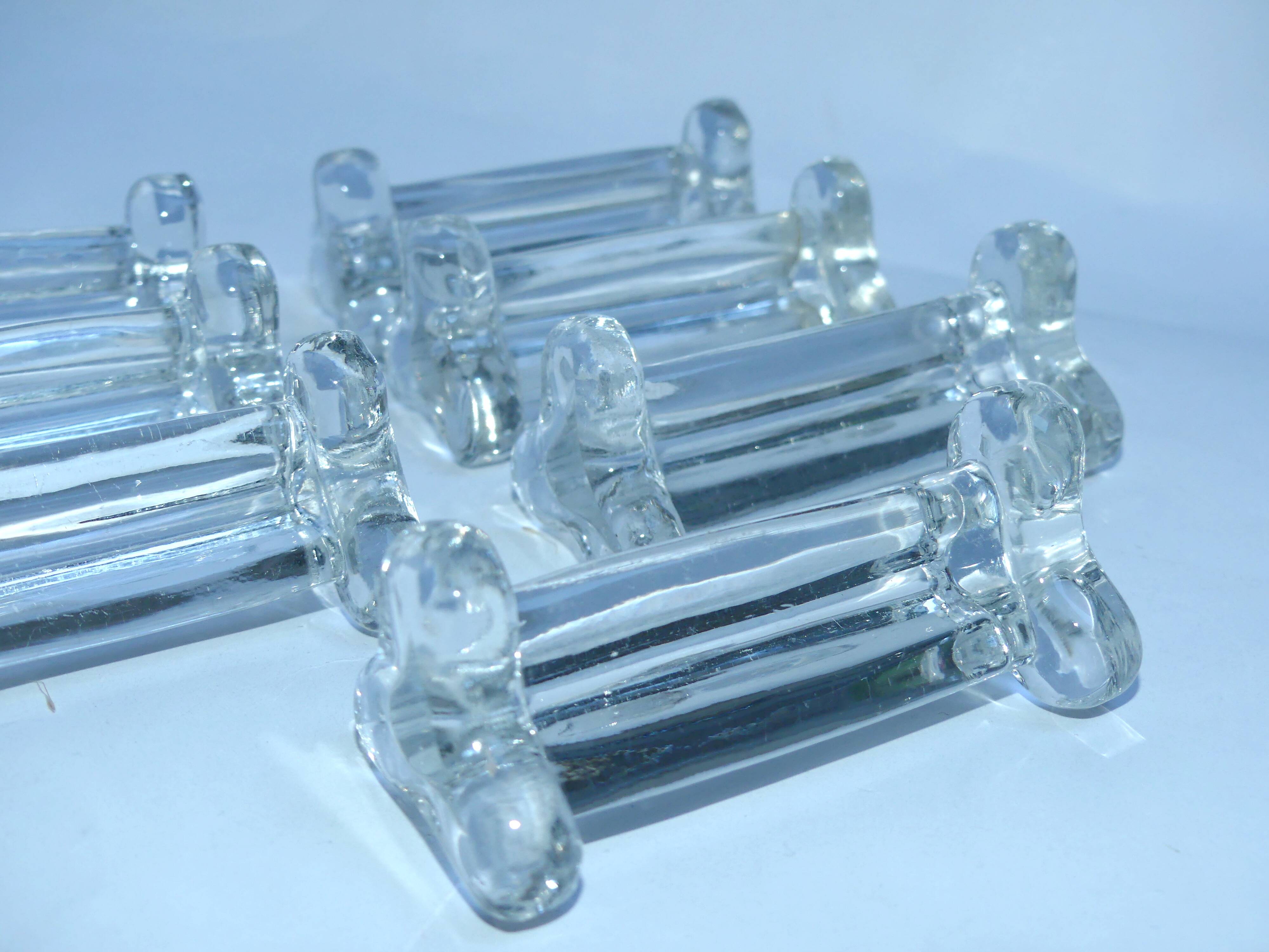 7 glass knife holders