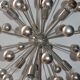 Vintage Sputnik lamp in chrome metal 7 lights