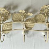 Hydrangea coat rack