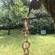 Vintage rattan chandelier