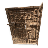 Authentic malian gate of dogon - african art - vintage
