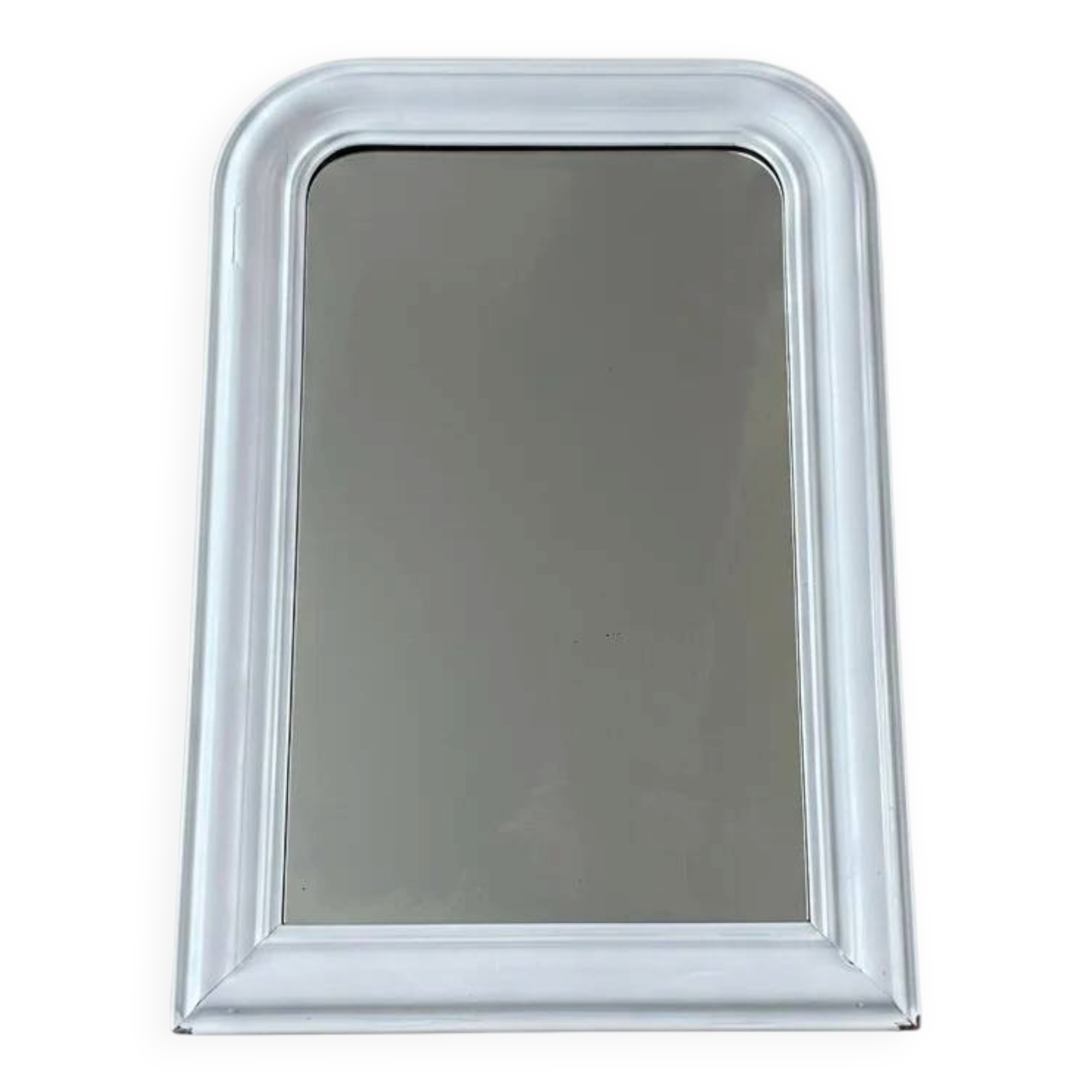 Miroir trumeau en bois peint