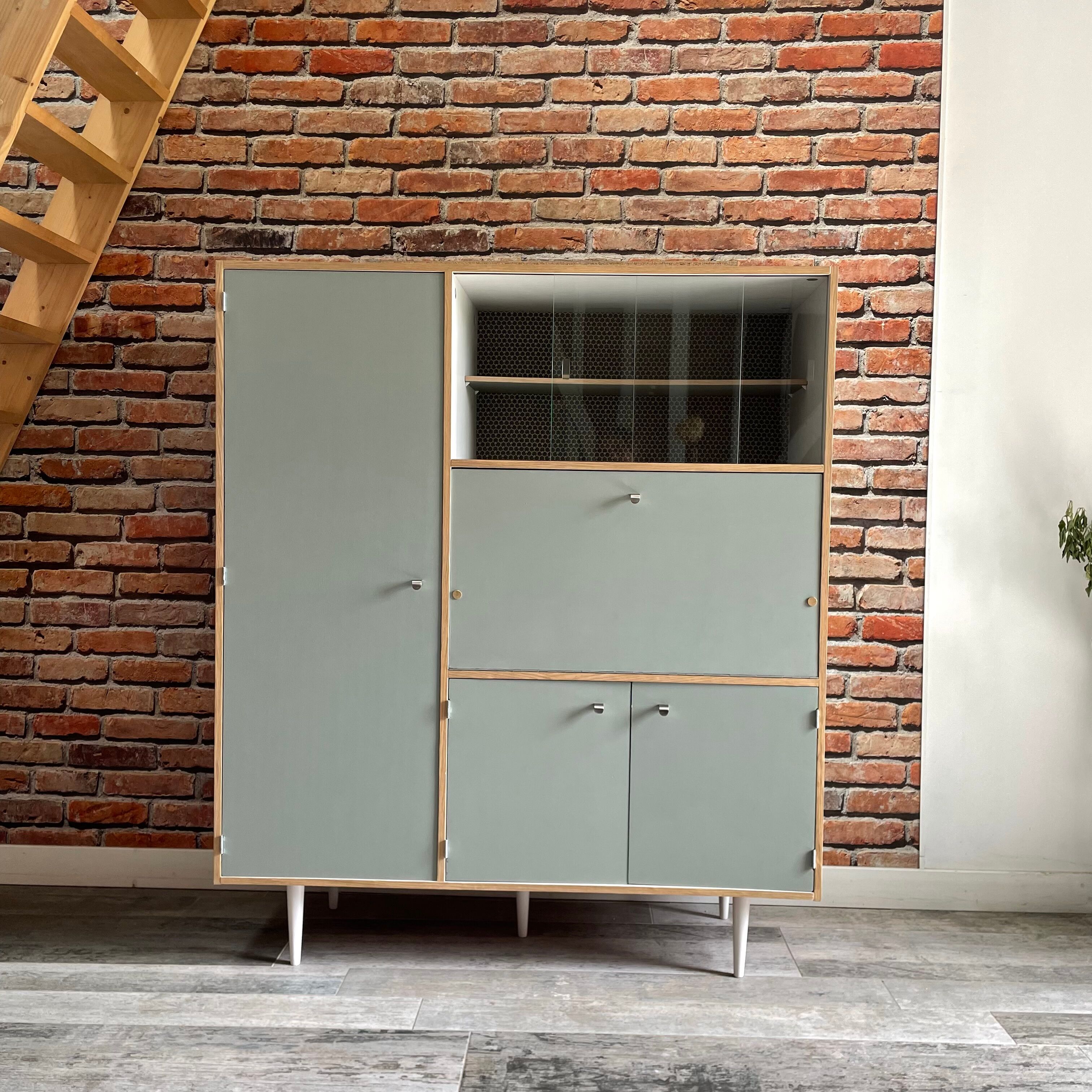 Vintage wardrobe secretary