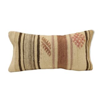 Housse coussin vintage 20x40 cm