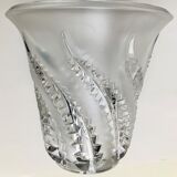 Lalique Vase with ferns