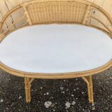 Anne bamboo dressing table vintage, 1960s