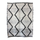 Reversible rug - hand-woven recycled cotton - 170 x 240 cm