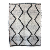 Reversible rug - hand-woven recycled cotton - 170 x 240 cm
