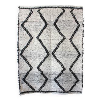 Tapis reversible - tiisé main coton recyclé - 170 x 240 cm