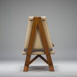 French S46 Dromadaire Chair by Pierre Chapo for Ebenisterie Seltz, 1970s