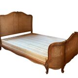 Double cannage bed