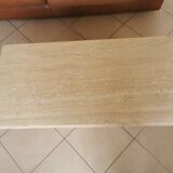 Table basse travertin