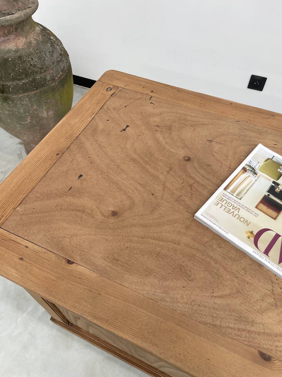 2m central island pine counter