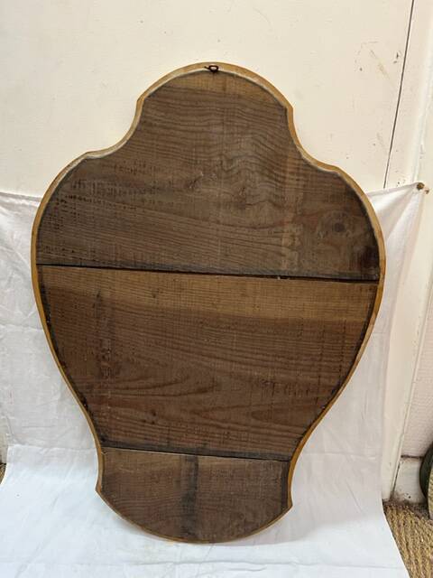 Louis XVI style gilded wood mirror 71 x 50