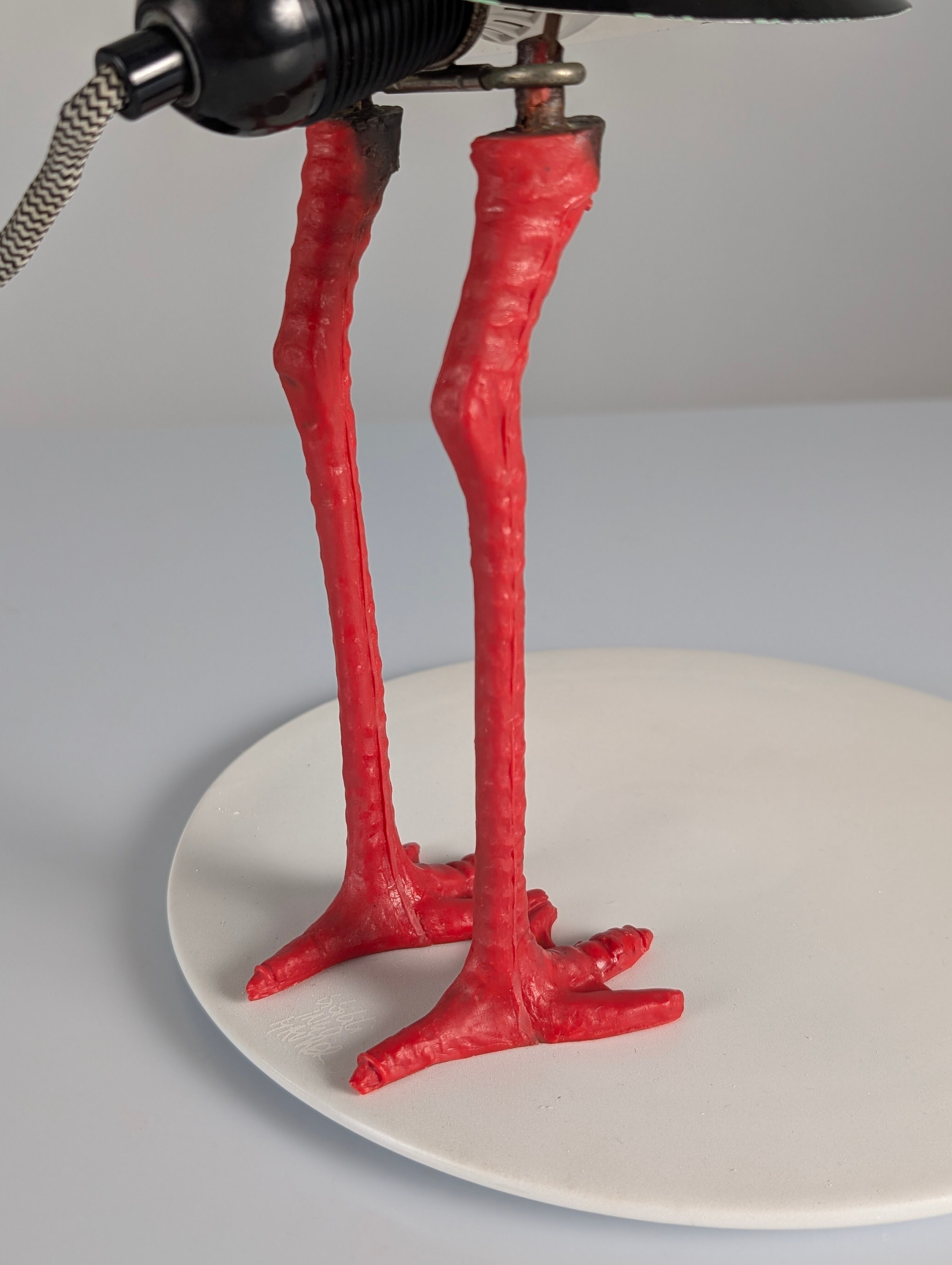 Bibibibi table lamp by Ingo Maurer signed, 1980s