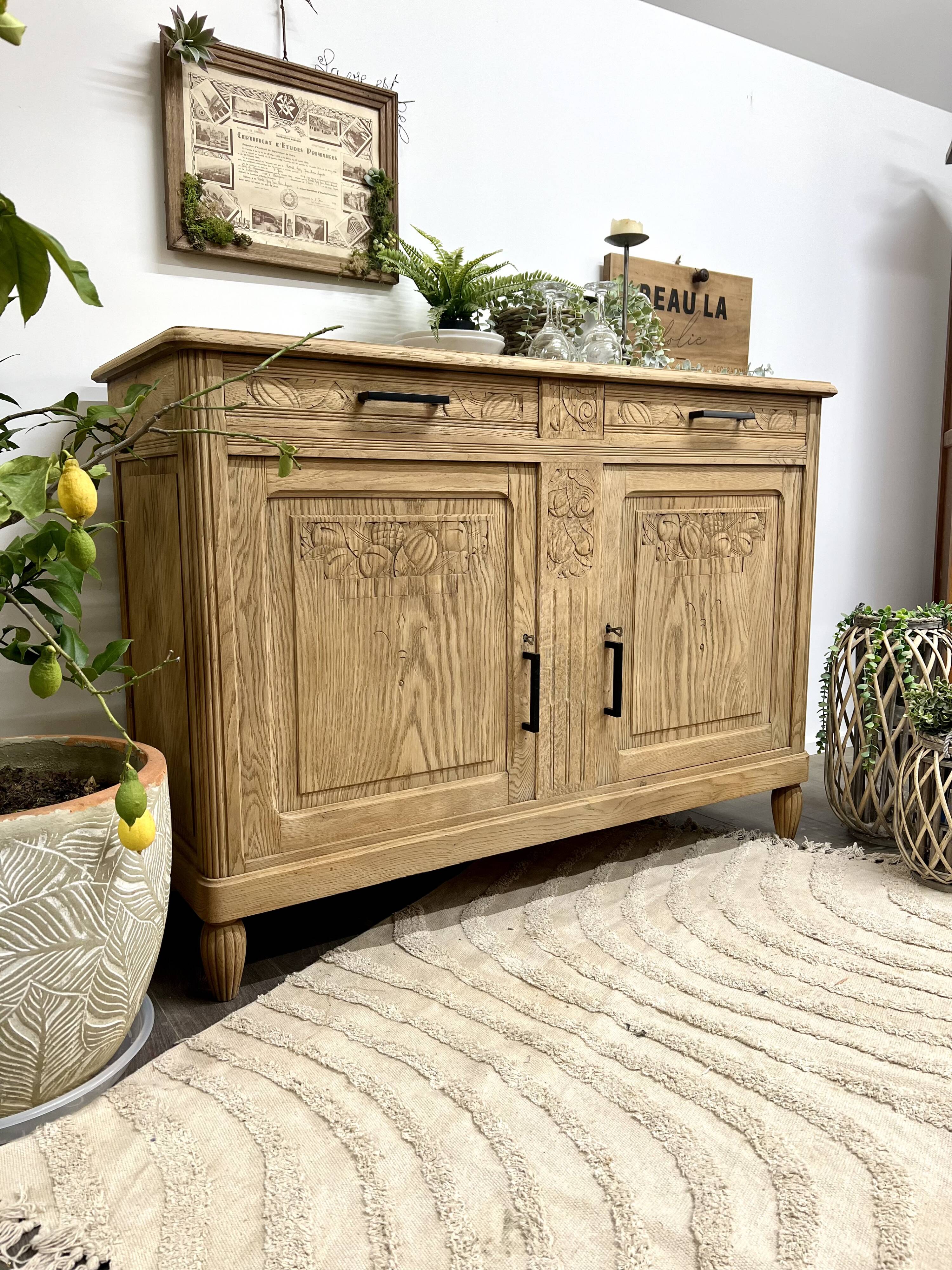 Oak sideboard