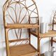 Etagère en rotin Côte d'Azur années 1960