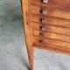 Meuble menagere art deco en chene