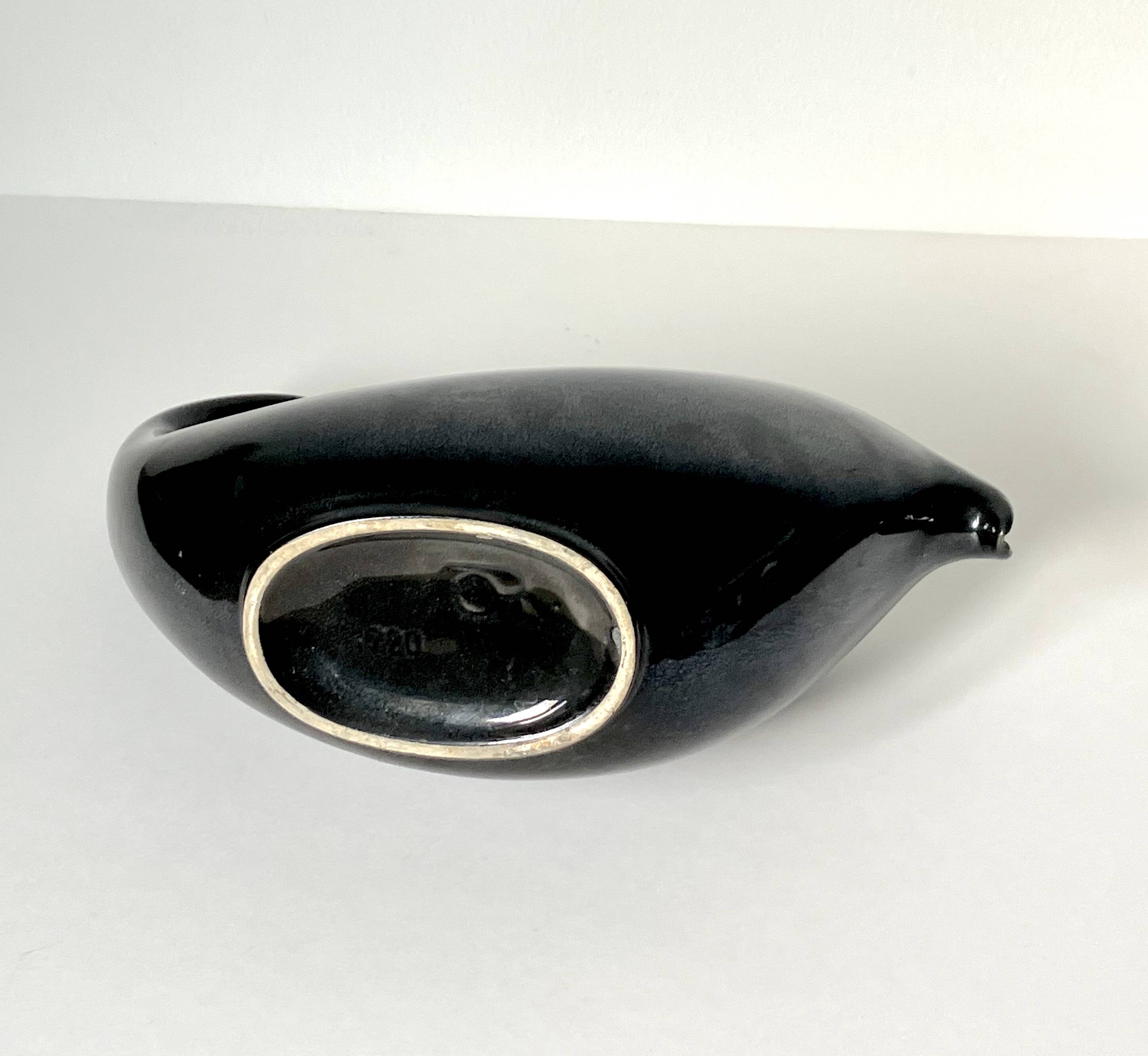 Aladdin/Ostersø model teapot by Ove Rasmussen, Søholm, Denmark, vintage ceramic