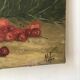 Oil on canvas signed 1905