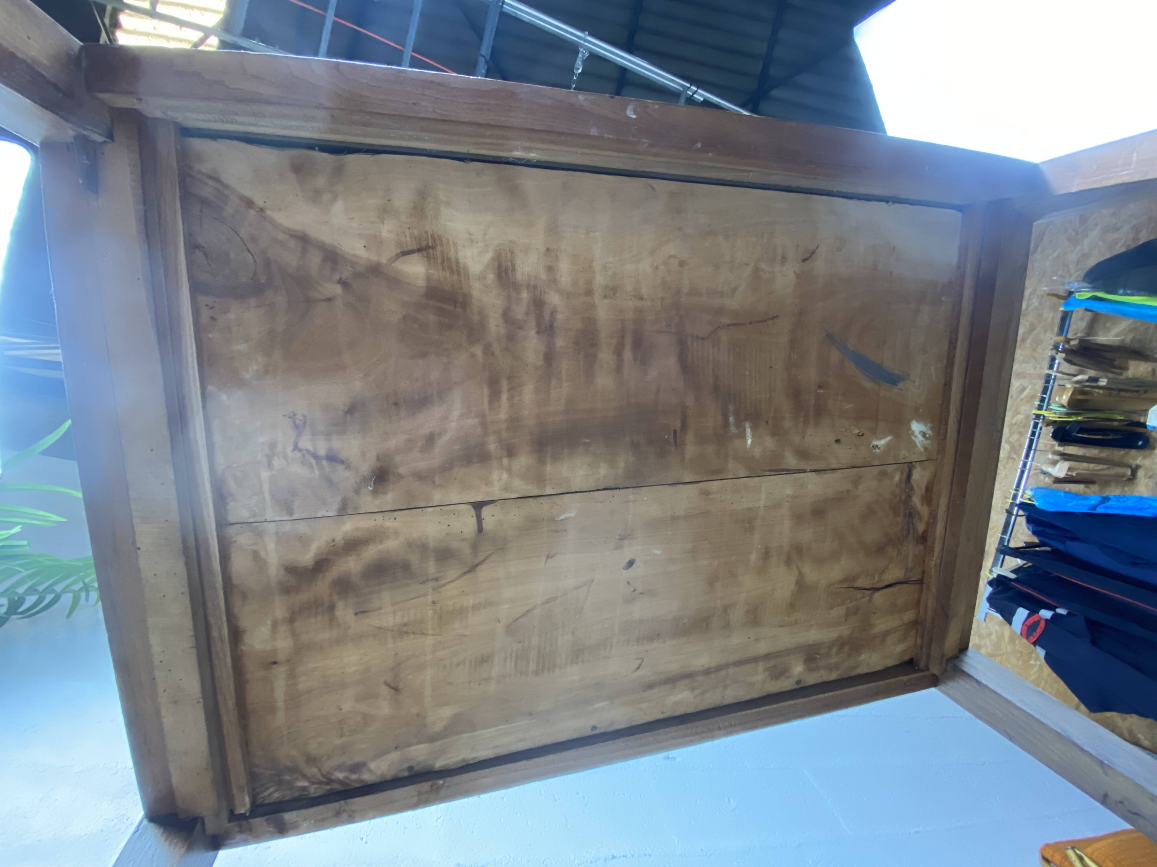 Small old kitchen table