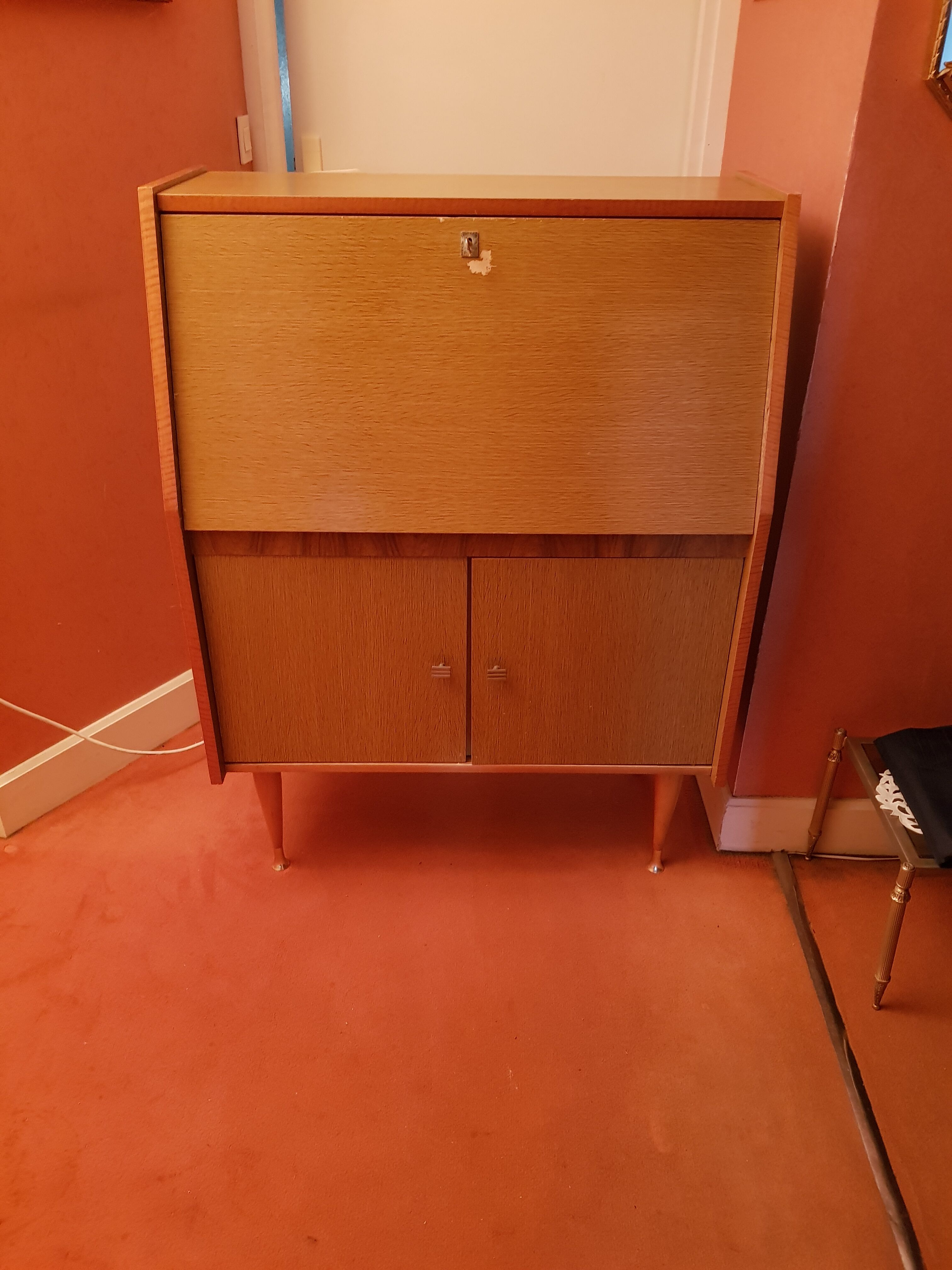 Vintage office secretary furniture