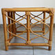 Paire de tables basses en rotin