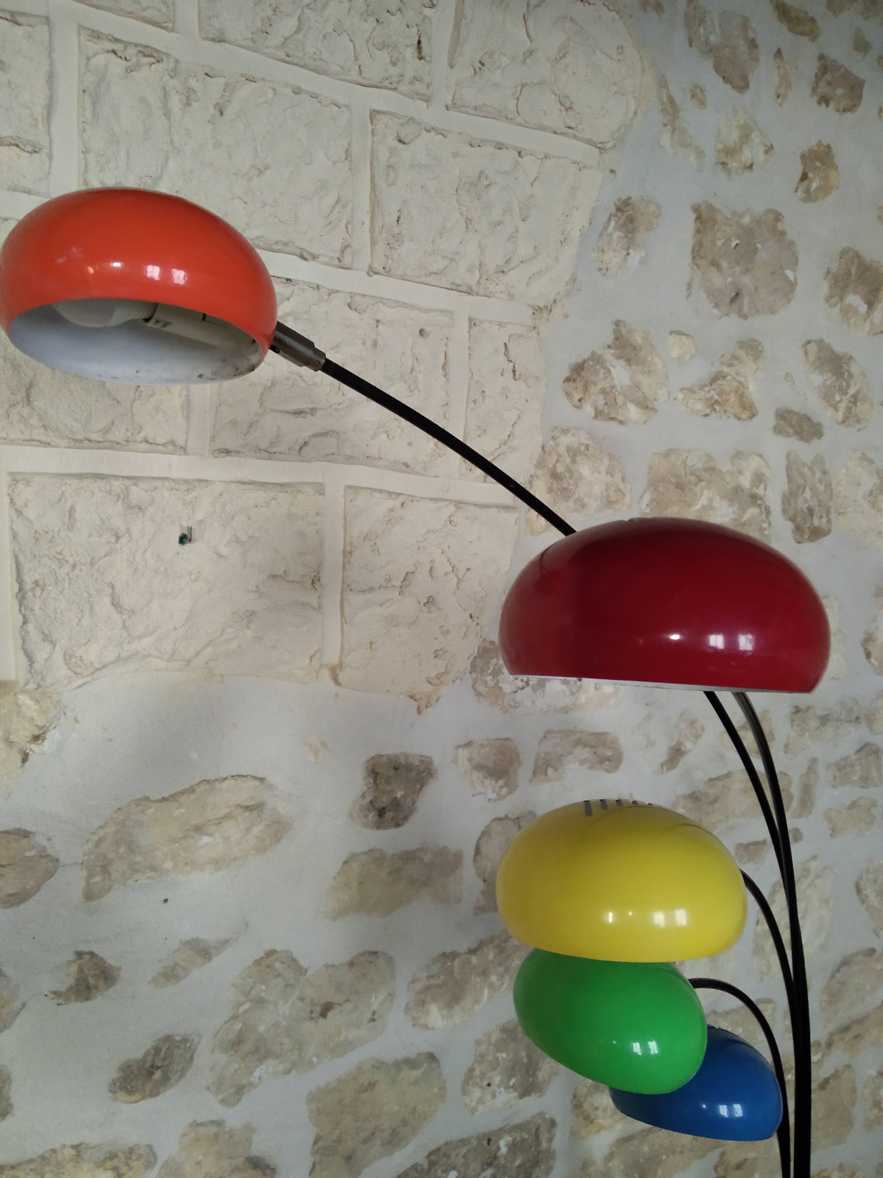 Retro floor lamp from the 80s