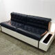 Rare space age sofa bed ‘Tortuga’ in fiberglass with lighting