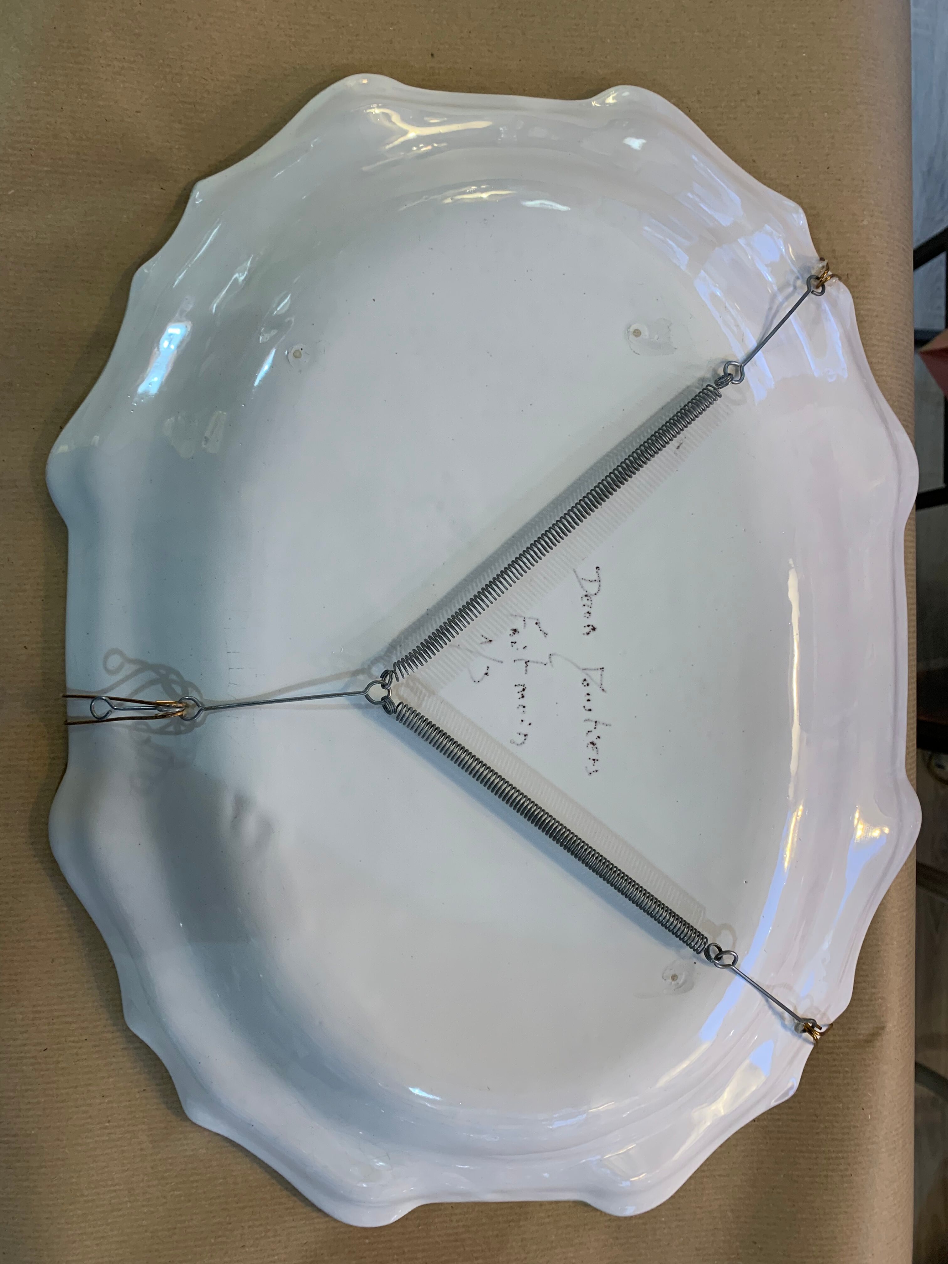 Octagonal flat Moustiers