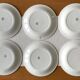 6 antique flat plates in Saint-Amand earthenware (Nord)