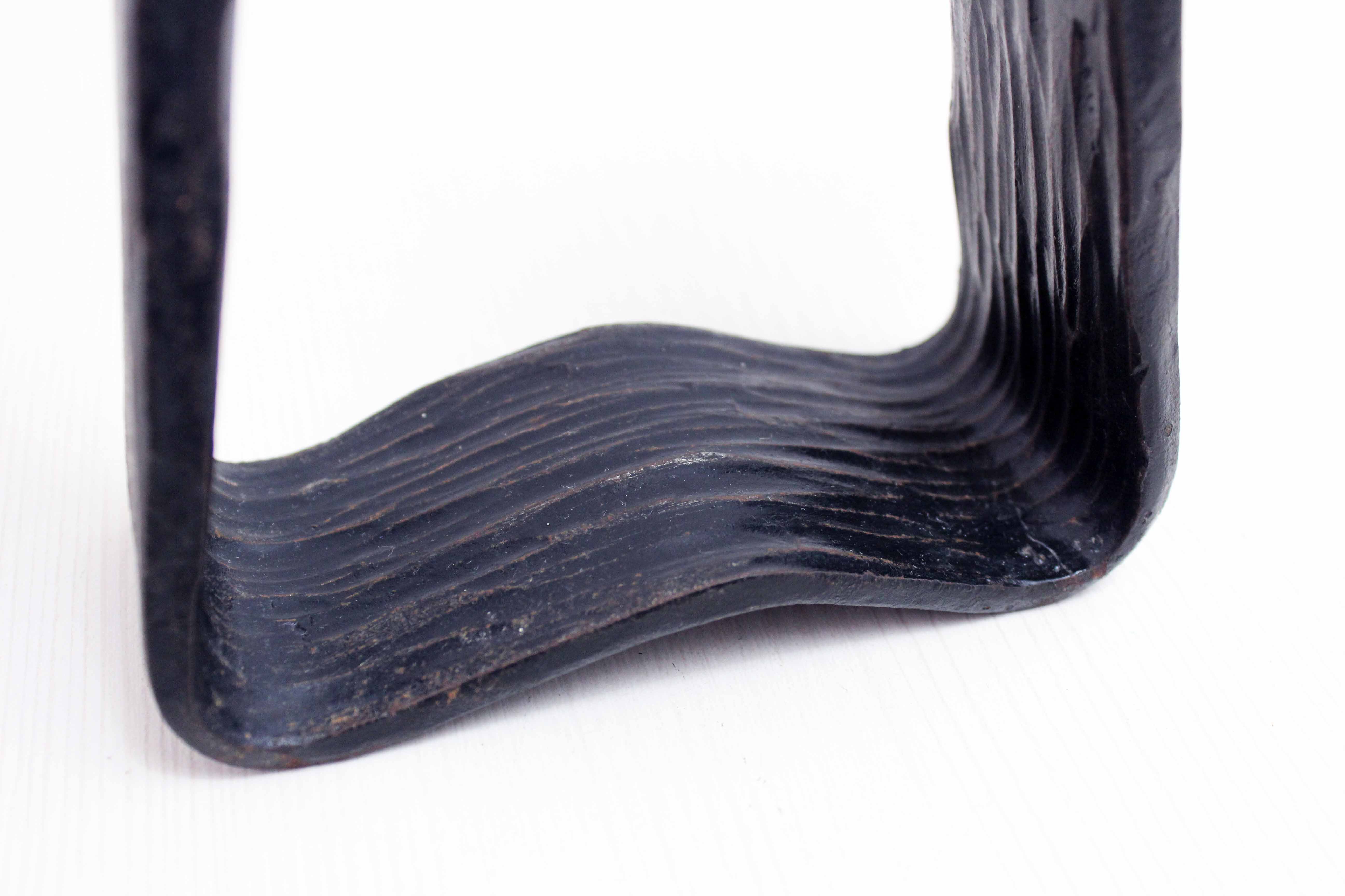 Candle holder pique double candle