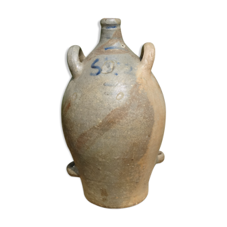 Stoneware glazed amphora